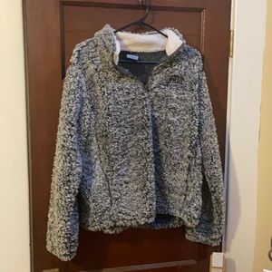 NWT Ohio University fleece half-zip sweater